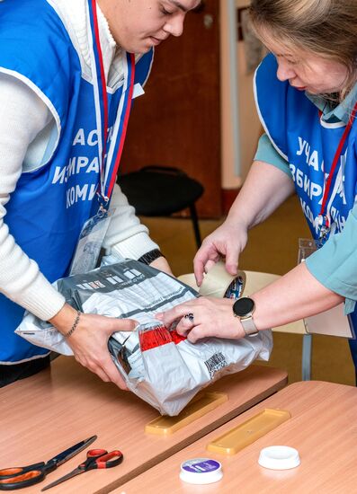 Russia Elections Vote Counting