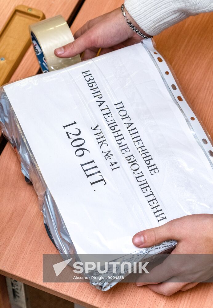 Russia Elections Vote Counting