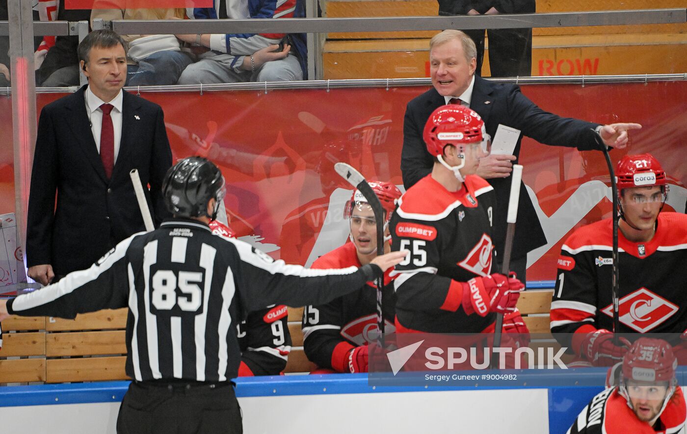 Russia Ice Hockey Kontinental League Spartak - Torpedo