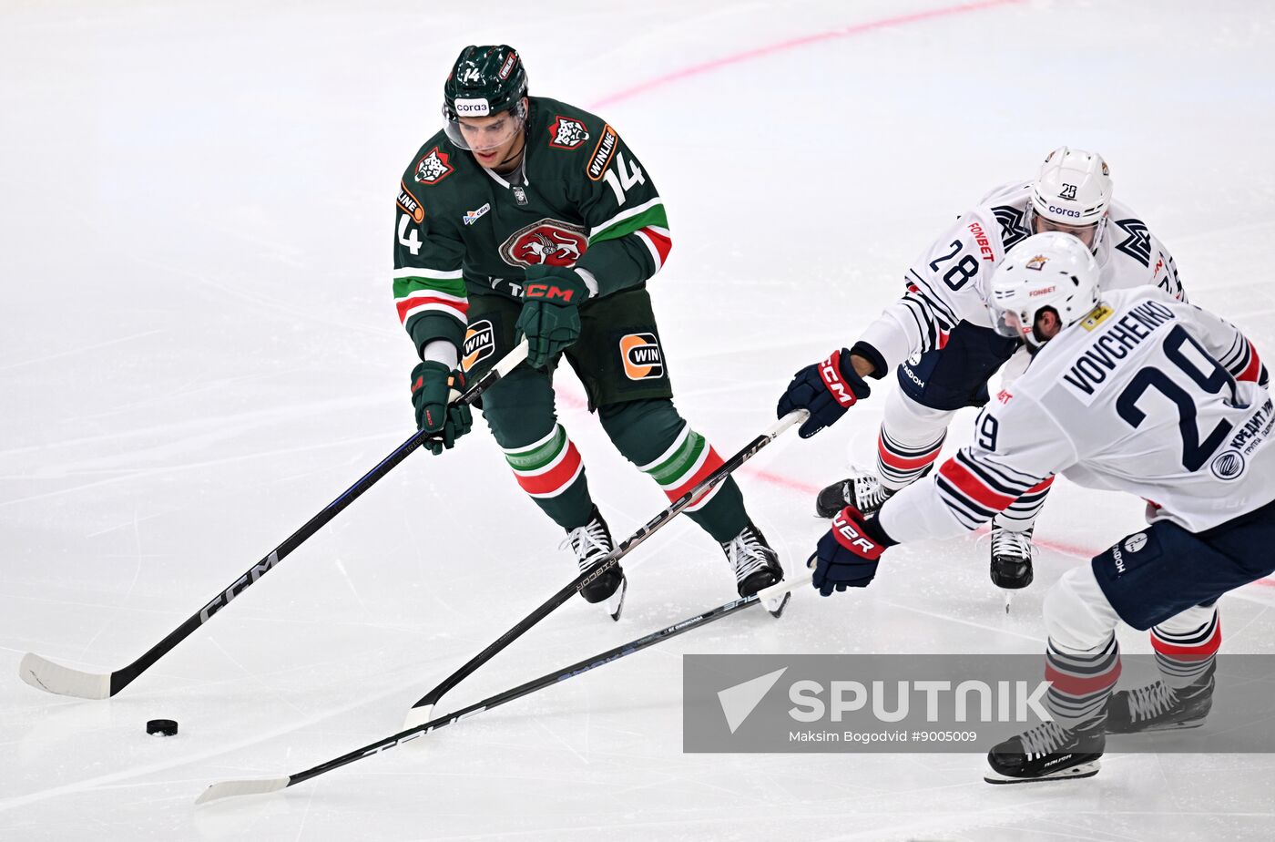 Russia Ice Hockey Kontinental League Ak Bars - Metallurg