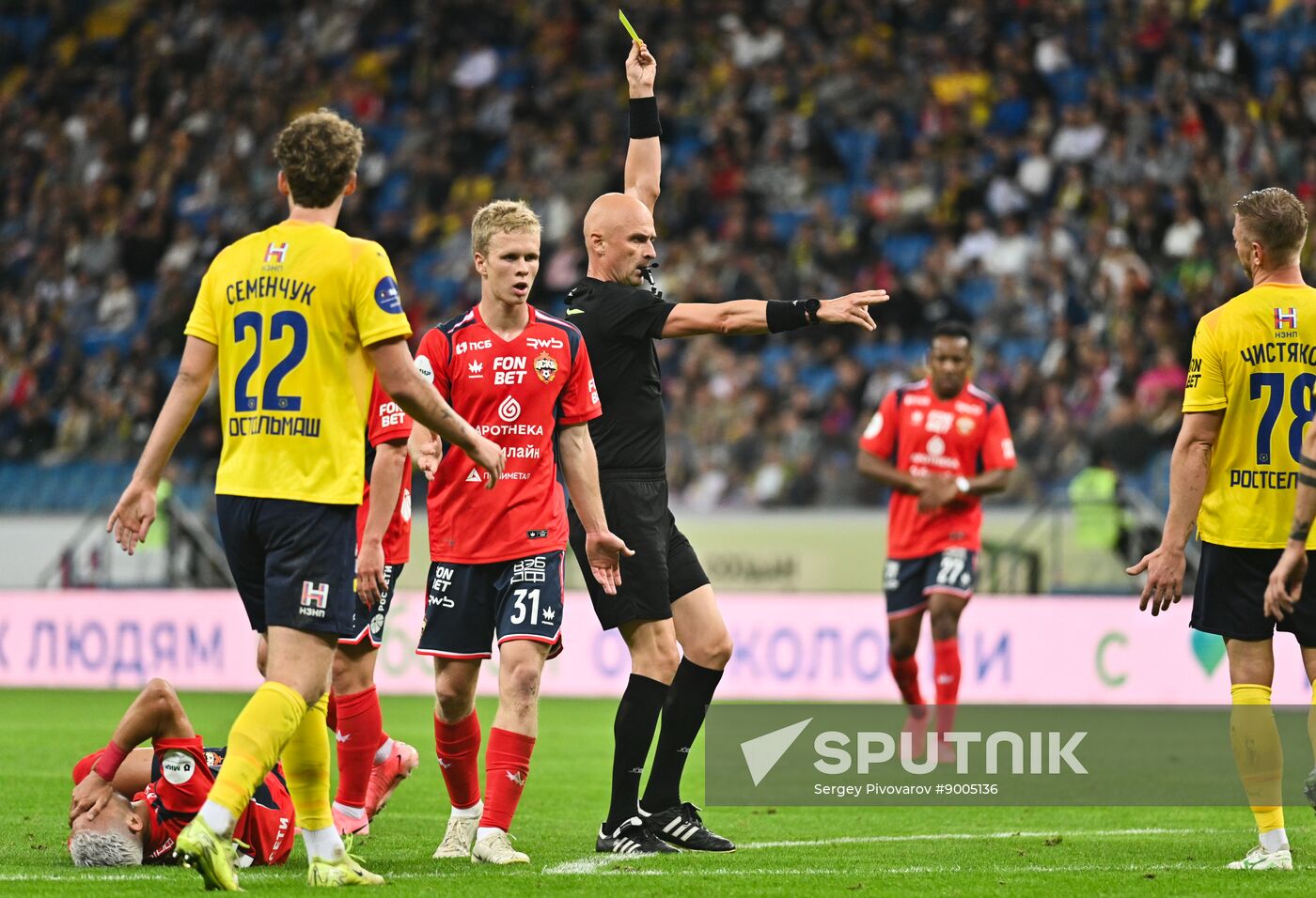 Russia Soccer Premier-League Rostov - CSKA