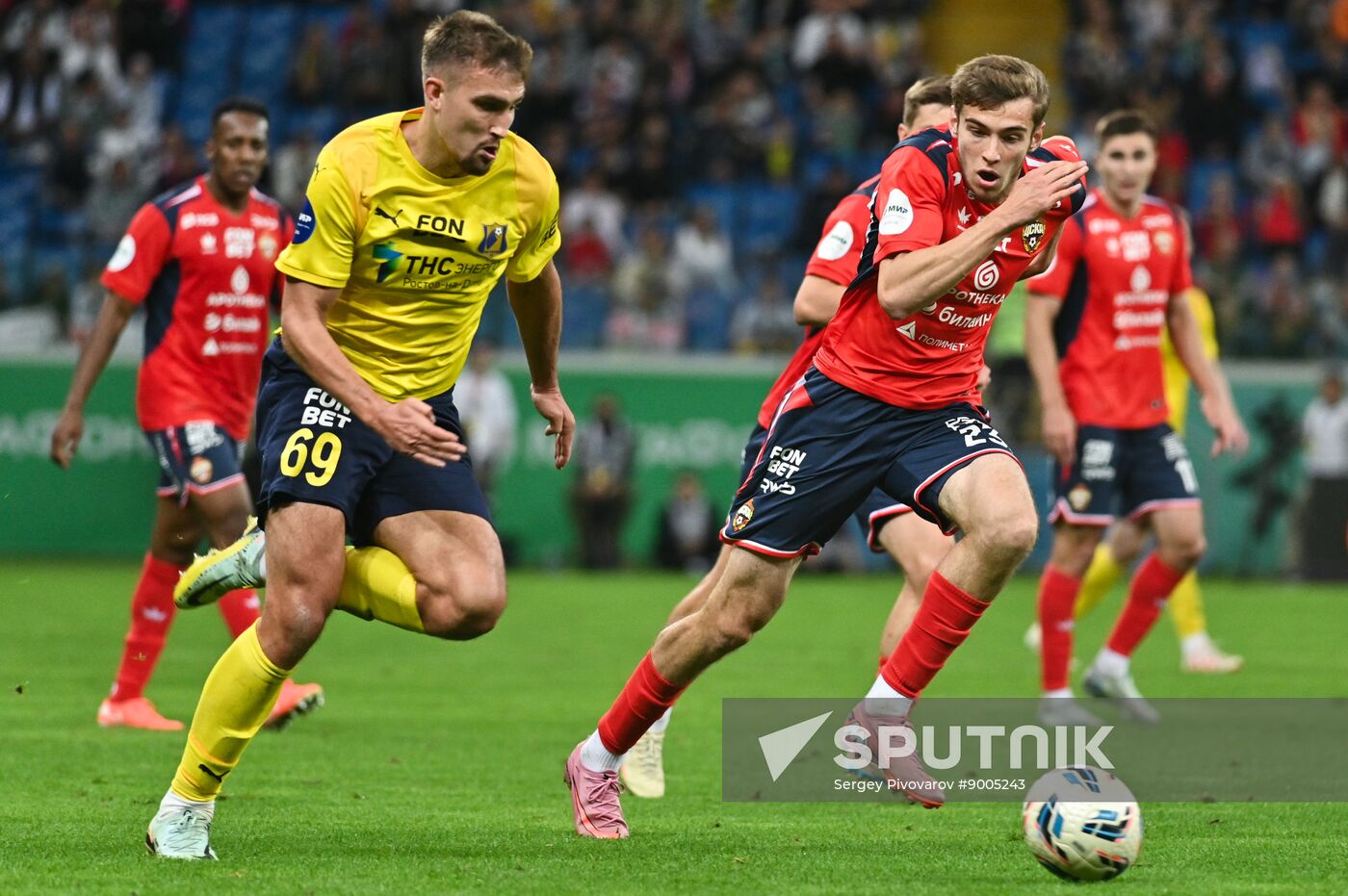 Russia Soccer Premier-League Rostov - CSKA