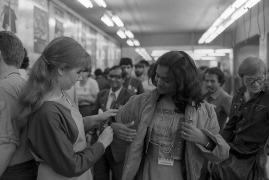 12th World Festival of Youth and Students in Moscow