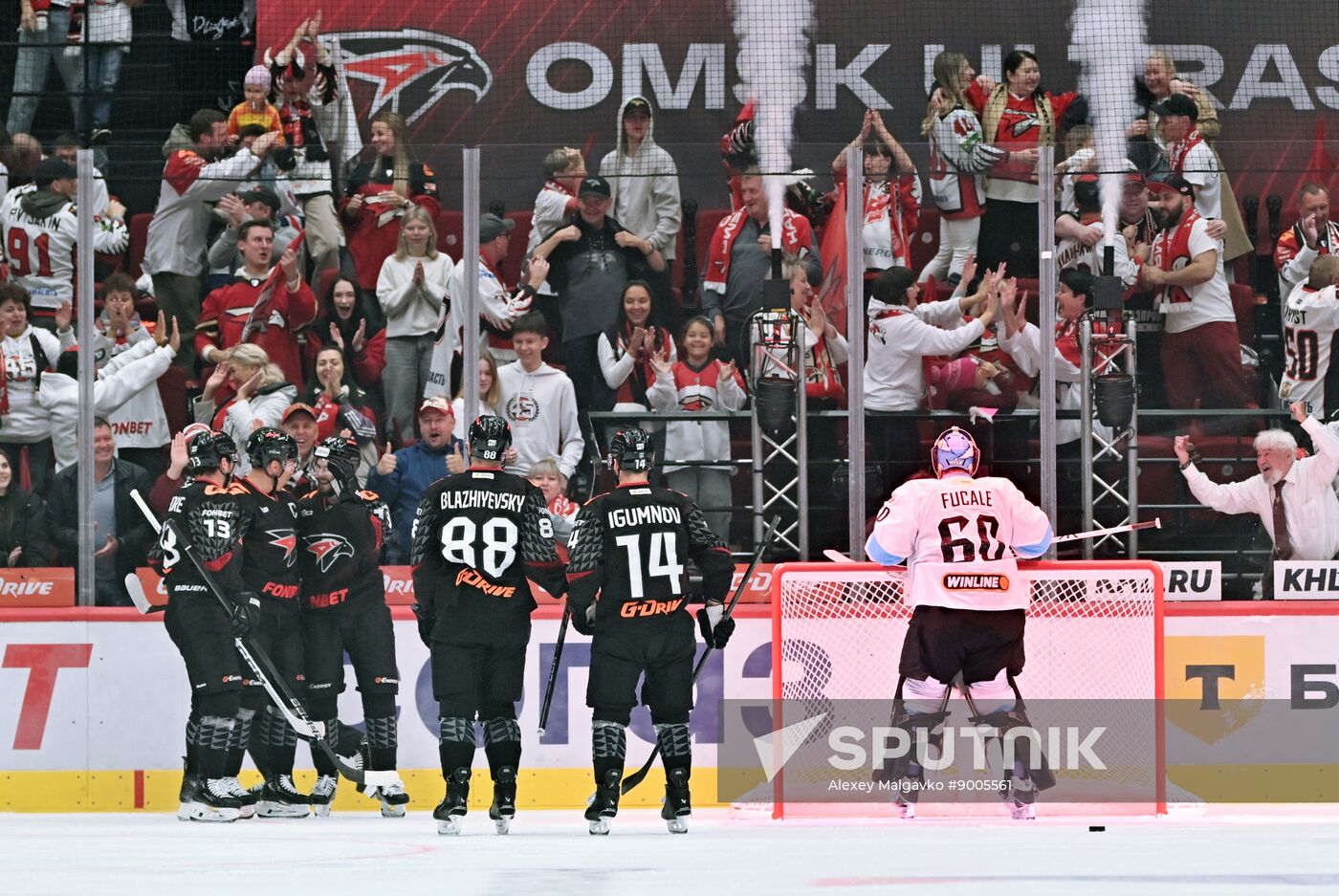 Russia Ice Hockey Kontinental League Avangard - Dinamo