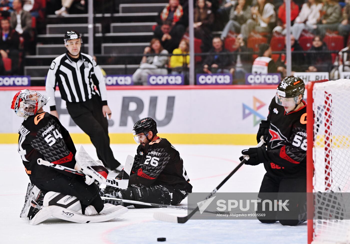 Russia Ice Hockey Kontinental League Avangard - Dinamo