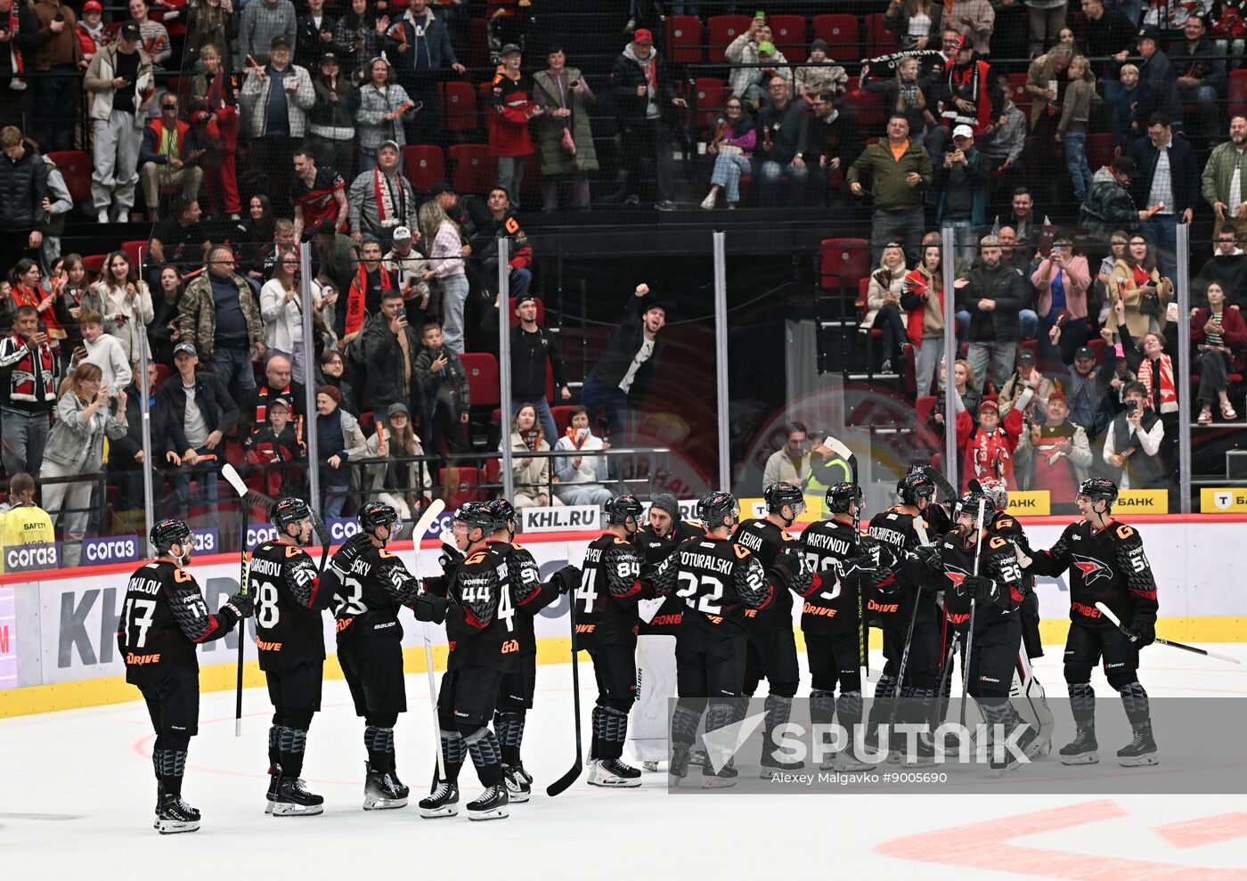 Russia Ice Hockey Kontinental League Avangard - Dinamo