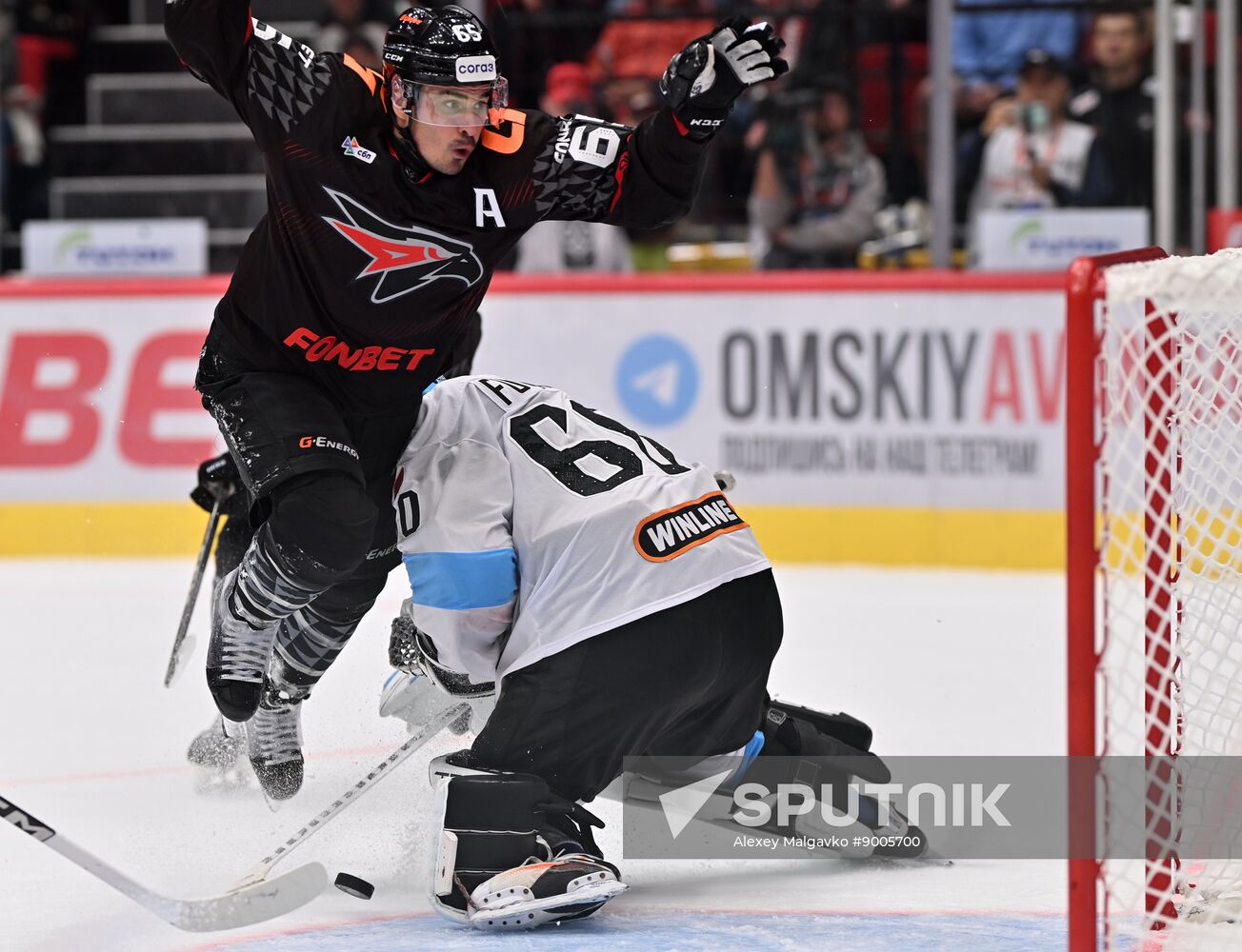 Russia Ice Hockey Kontinental League Avangard - Dinamo