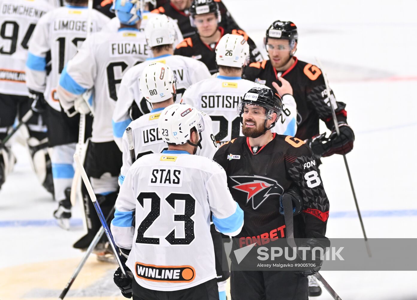 Russia Ice Hockey Kontinental League Avangard - Dinamo