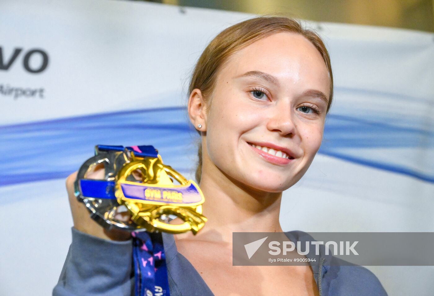 Russia Artistic Gymnastics World Challenge Cup Medalist Return