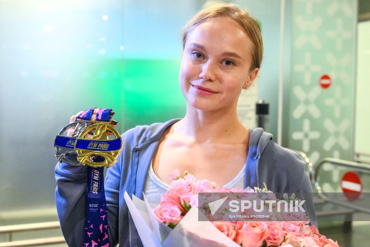 Russia Artistic Gymnastics World Challenge Cup Medalist Return
