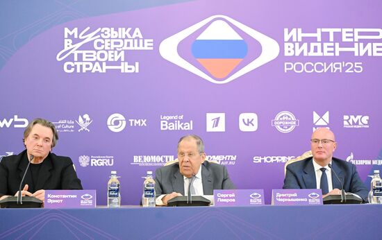 Russia Lavrov Intervision Song Contest