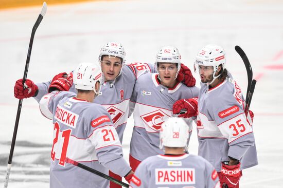 Russia Ice Hockey Kontinental League CSKA - Spartak