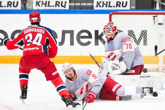 Russia Ice Hockey Kontinental League CSKA - Spartak