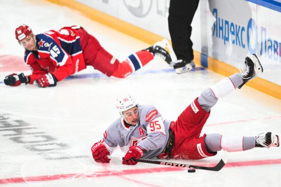 Russia Ice Hockey Kontinental League CSKA - Spartak