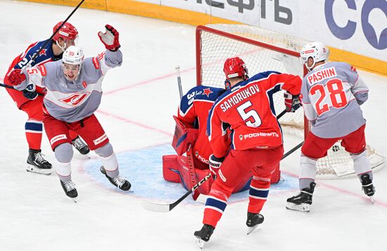 Russia Ice Hockey Kontinental League CSKA - Spartak