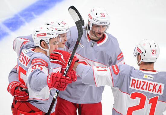 Russia Ice Hockey Kontinental League CSKA - Spartak