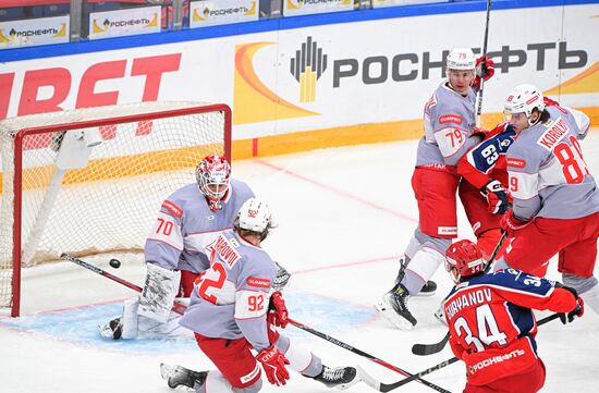 Russia Ice Hockey Kontinental League CSKA - Spartak