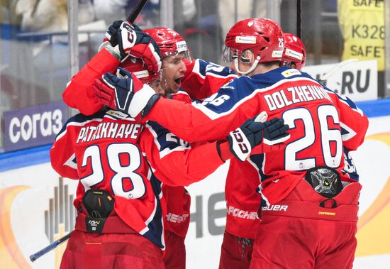 Russia Ice Hockey Kontinental League CSKA - Spartak