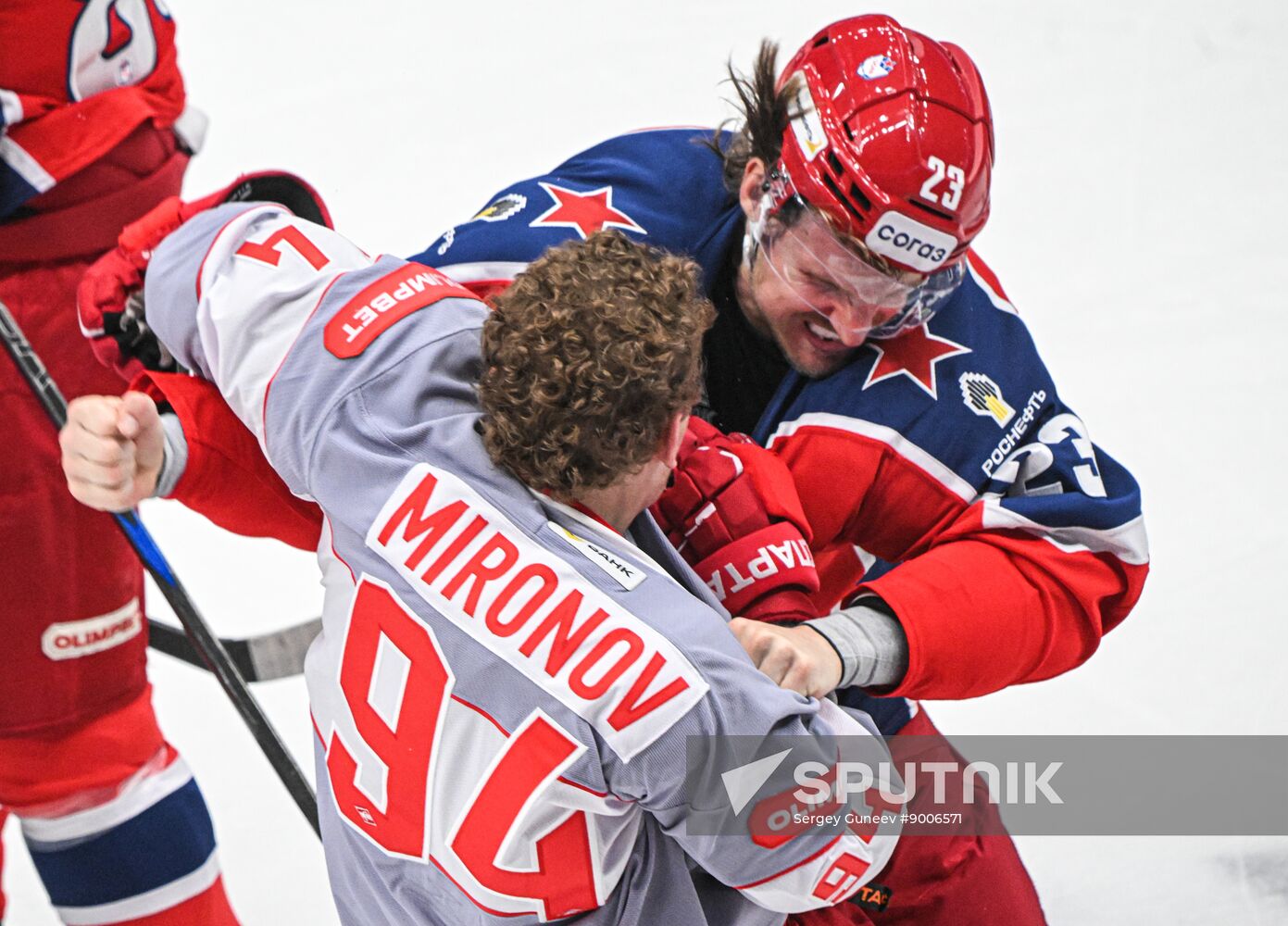 Russia Ice Hockey Kontinental League CSKA - Spartak