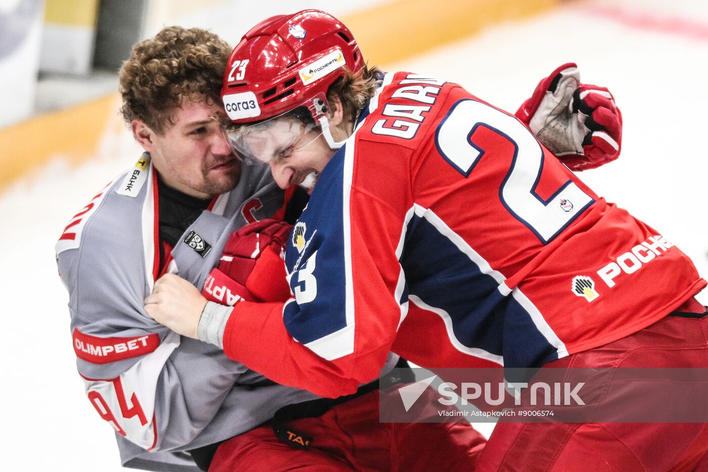 Russia Ice Hockey Kontinental League CSKA - Spartak