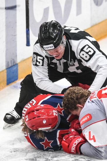 Russia Ice Hockey Kontinental League CSKA - Spartak
