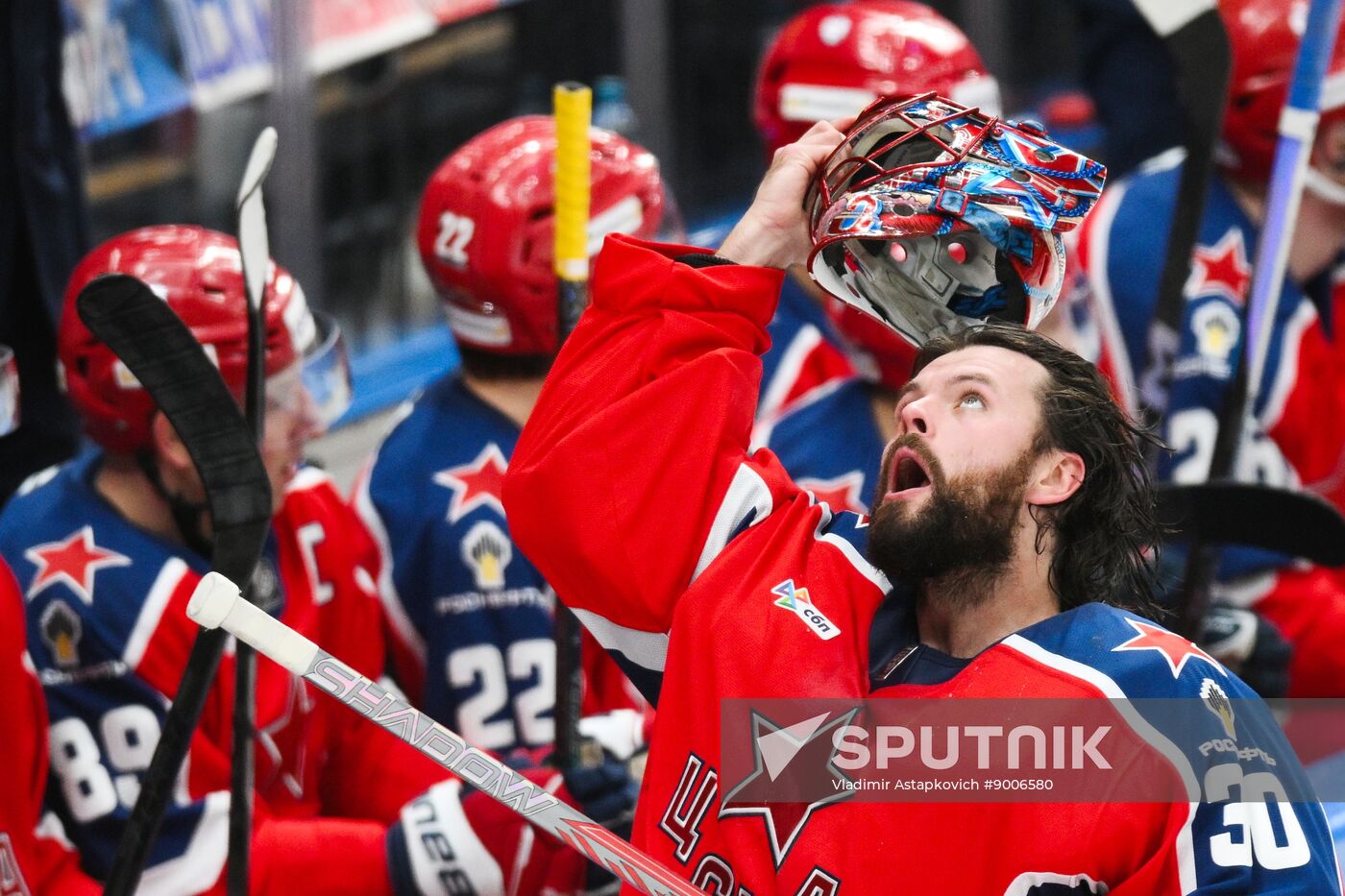 Russia Ice Hockey Kontinental League CSKA - Spartak