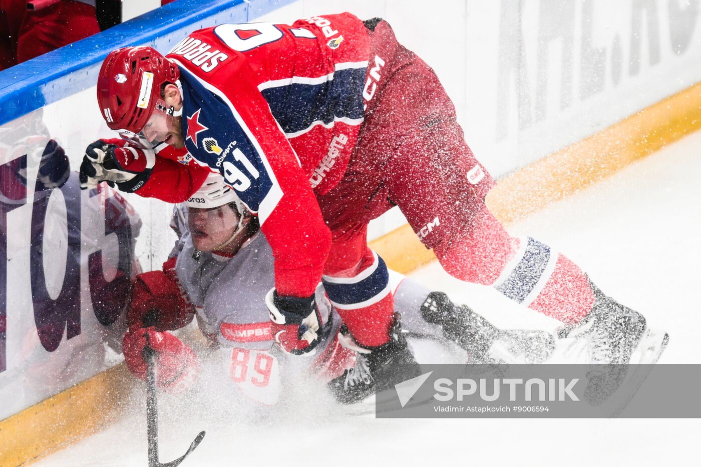 Russia Ice Hockey Kontinental League CSKA - Spartak
