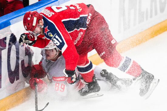 Russia Ice Hockey Kontinental League CSKA - Spartak