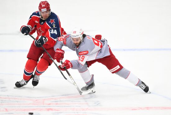 Russia Ice Hockey Kontinental League CSKA - Spartak