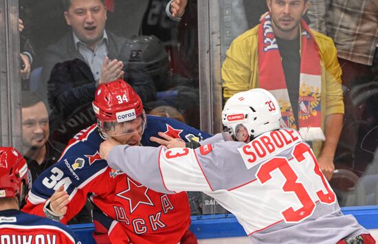 Russia Ice Hockey Kontinental League CSKA - Spartak