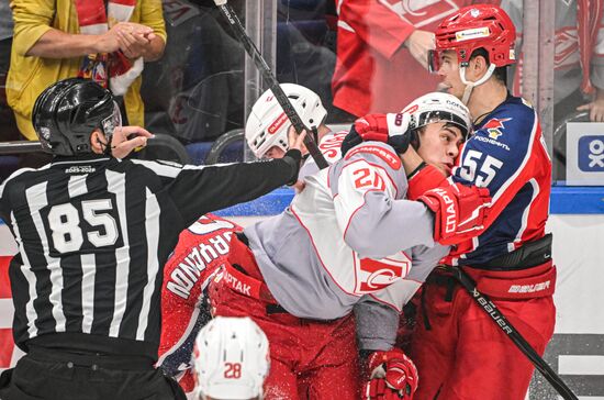 Russia Ice Hockey Kontinental League CSKA - Spartak
