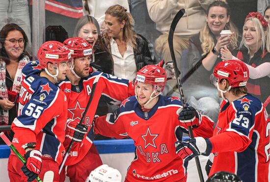 Russia Ice Hockey Kontinental League CSKA - Spartak