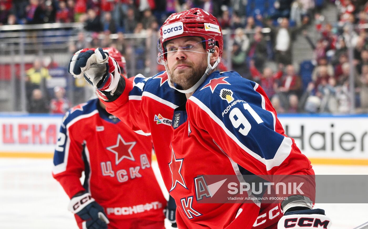 Russia Ice Hockey Kontinental League CSKA - Spartak