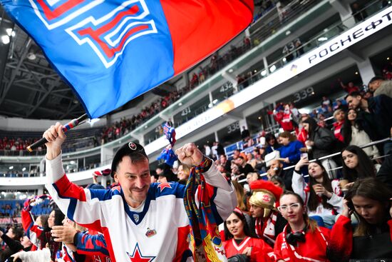 Russia Ice Hockey Kontinental League CSKA - Spartak