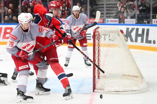 Russia Ice Hockey Kontinental League CSKA - Spartak