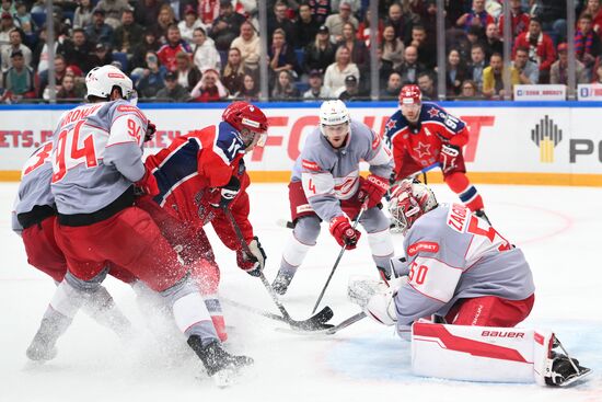 Russia Ice Hockey Kontinental League CSKA - Spartak