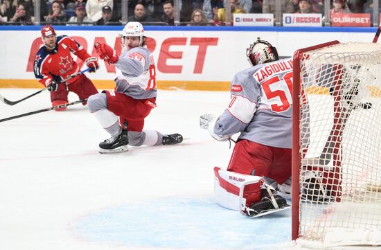 Russia Ice Hockey Kontinental League CSKA - Spartak