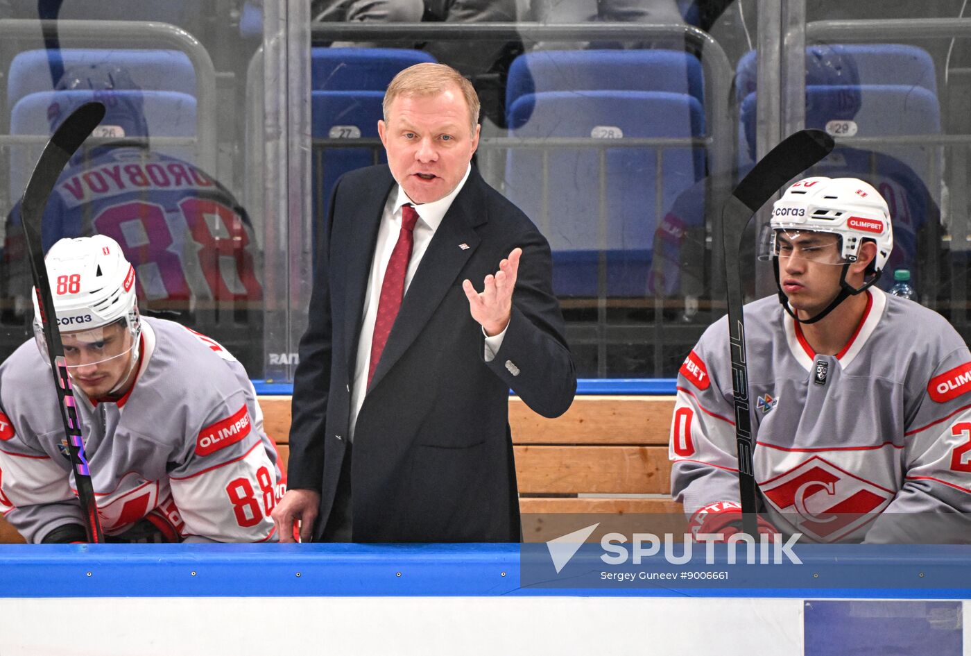 Russia Ice Hockey Kontinental League CSKA - Spartak