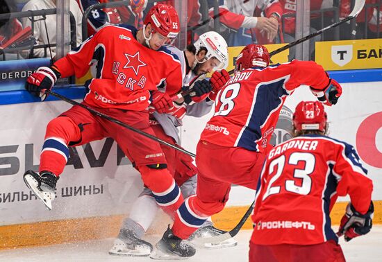Russia Ice Hockey Kontinental League CSKA - Spartak