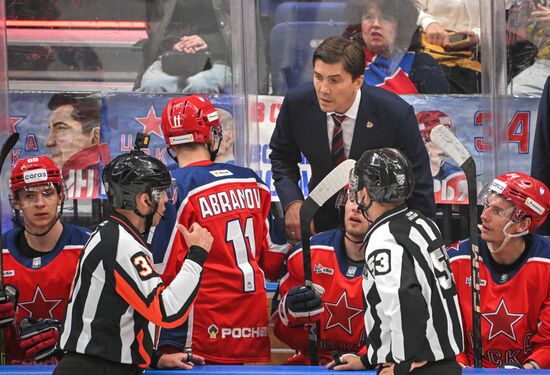 Russia Ice Hockey Kontinental League CSKA - Spartak