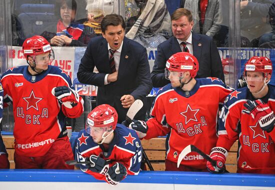 Russia Ice Hockey Kontinental League CSKA - Spartak