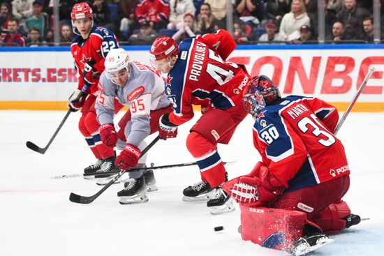 Russia Ice Hockey Kontinental League CSKA - Spartak