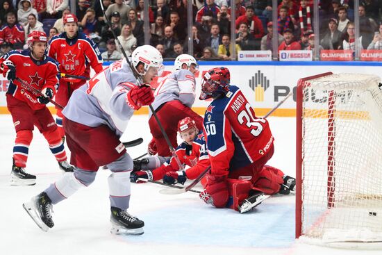 Russia Ice Hockey Kontinental League CSKA - Spartak