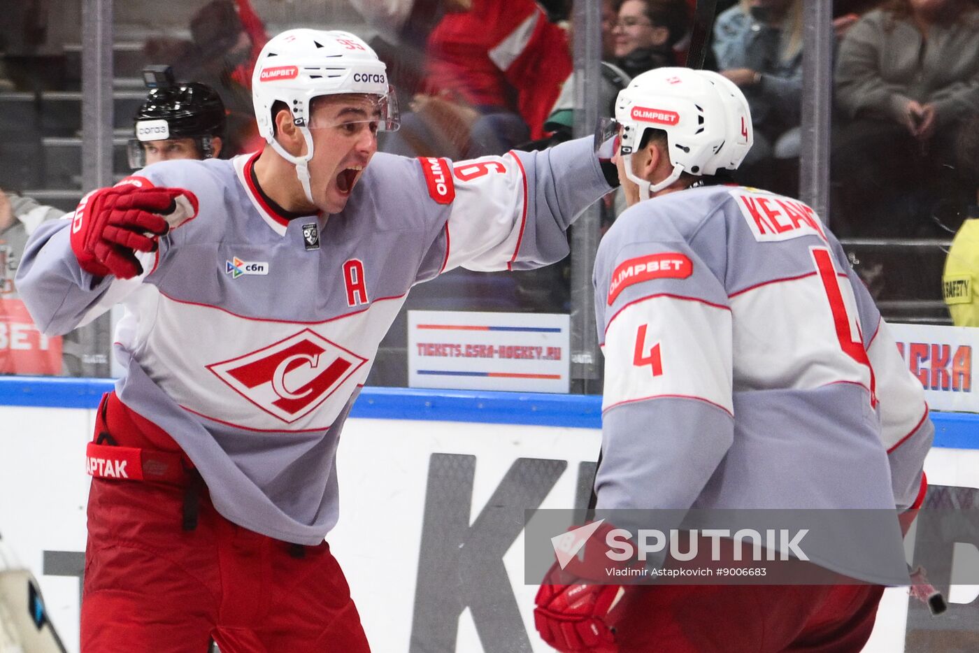 Russia Ice Hockey Kontinental League CSKA - Spartak