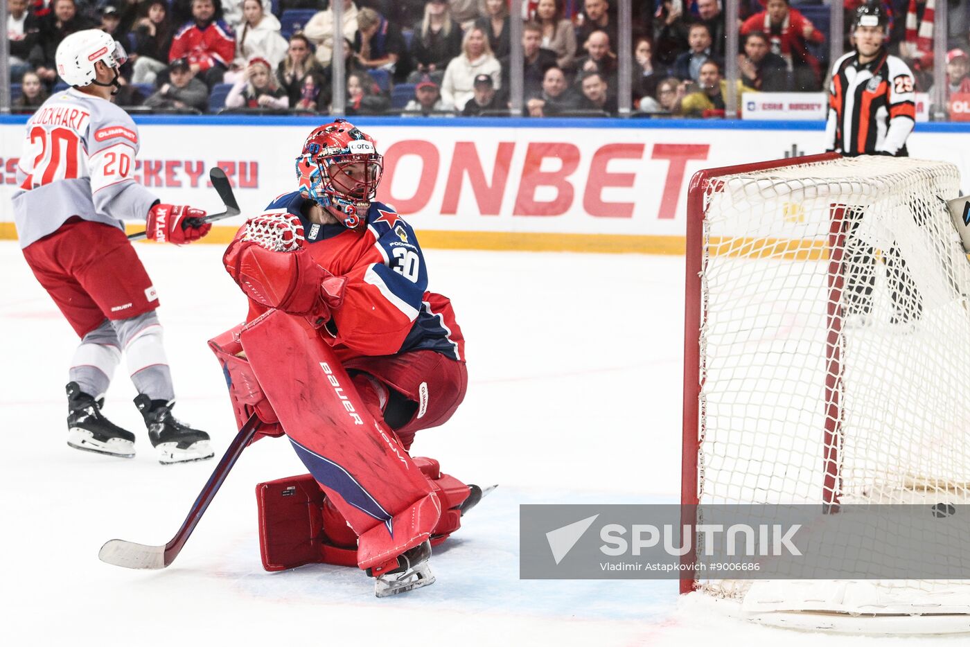 Russia Ice Hockey Kontinental League CSKA - Spartak