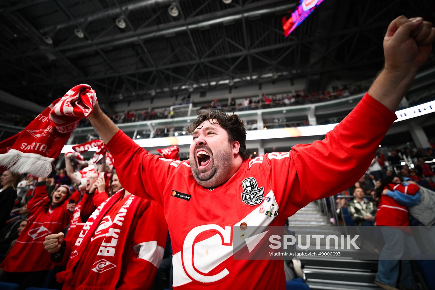 Russia Ice Hockey Kontinental League CSKA - Spartak