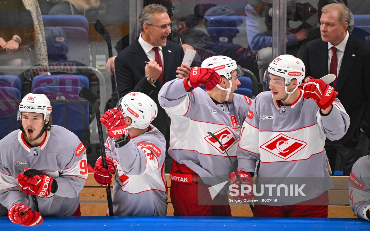 Russia Ice Hockey Kontinental League CSKA - Spartak
