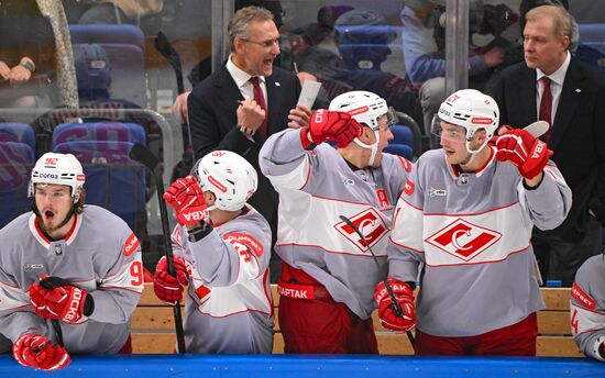 Russia Ice Hockey Kontinental League CSKA - Spartak