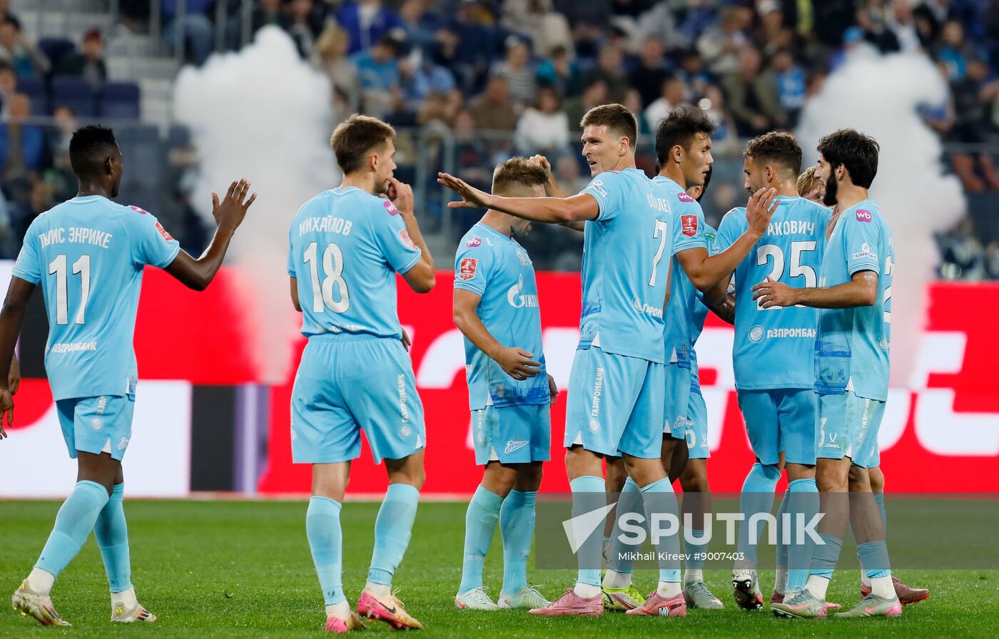 Russia Soccer Cup Zenit - Akhmat