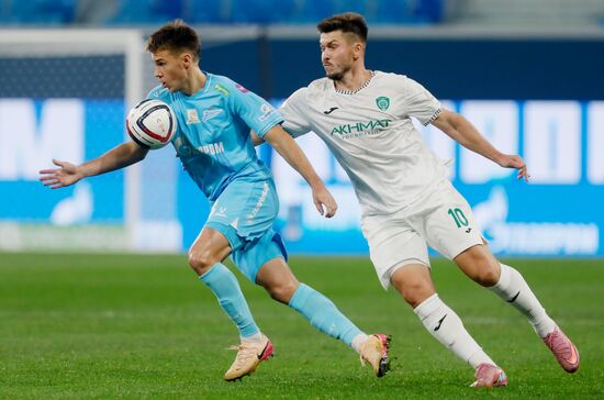 Russia Soccer Cup Zenit - Akhmat